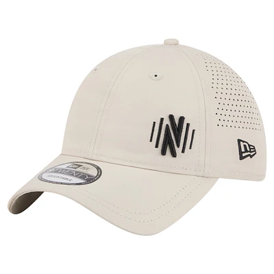 Men's New Era Tan Nashville SC Active 9TWENTY Adjustable Hat