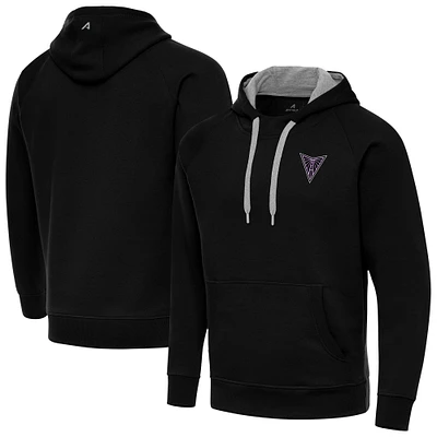Men's Antigua Black Golden State Valkyries Victory Pullover Hoodie