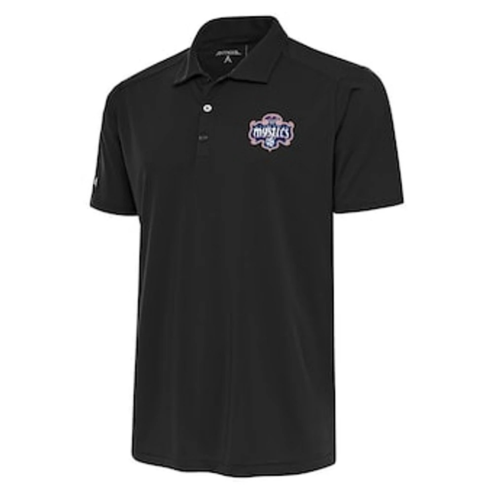 Men's Antigua Charcoal Washington Mystics Tribute Polo