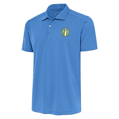 Men's Antigua Sky Blue Chicago Tribute Polo