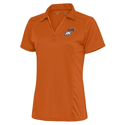 Women's Antigua Orange Phoenix Mercury Tribute Polo