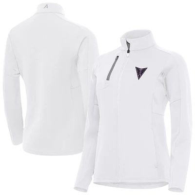 Women's Antigua White Golden State Valkyries Generation Full-Zip Jacket