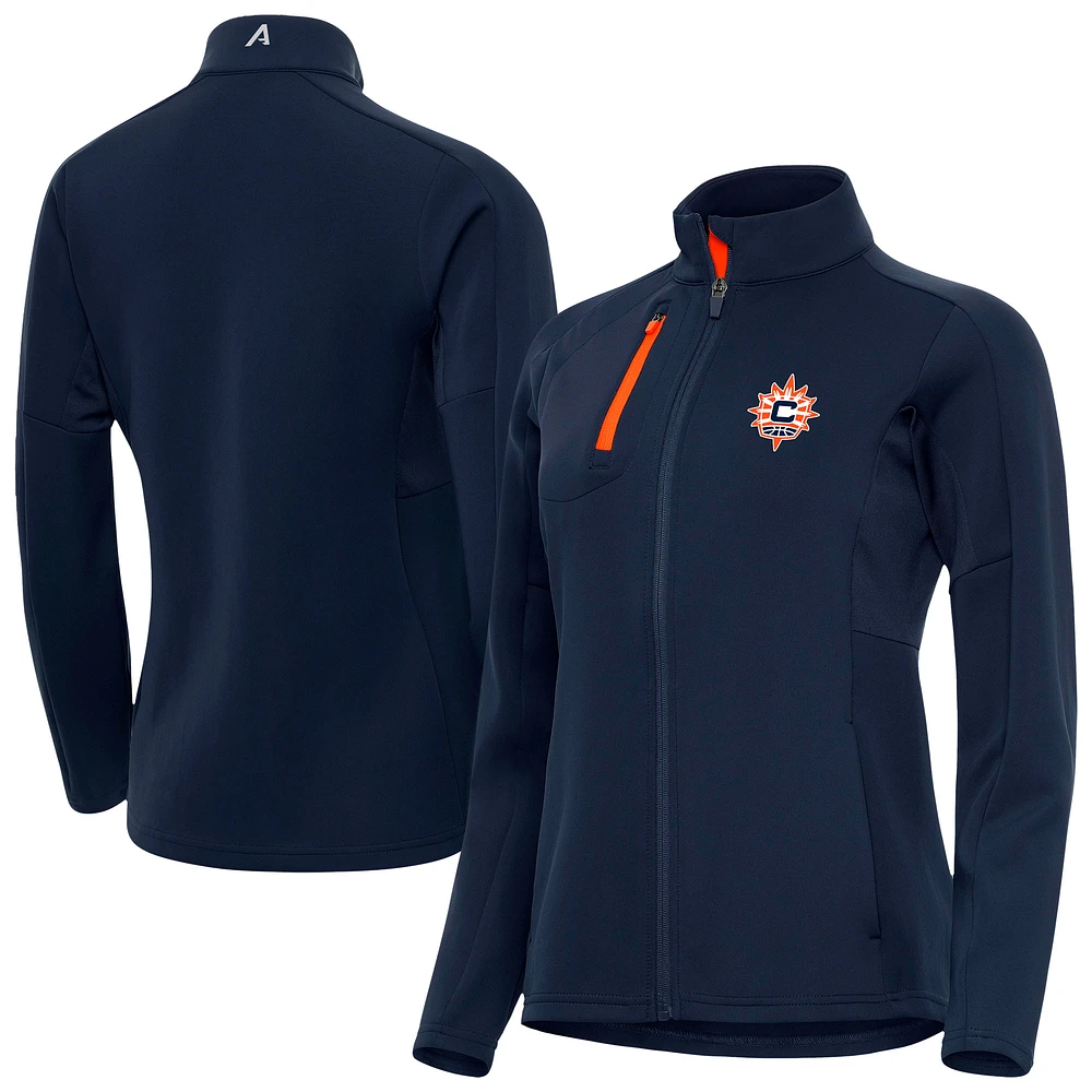 Women's Antigua Navy Connecticut Sun Generation Full-Zip Jacket