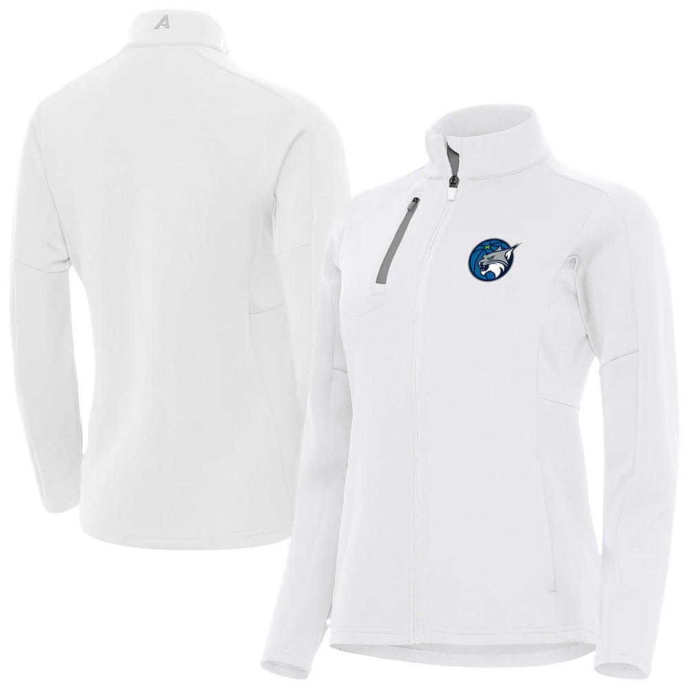Women's Antigua White Minnesota Lynx Generation Full-Zip Jacket