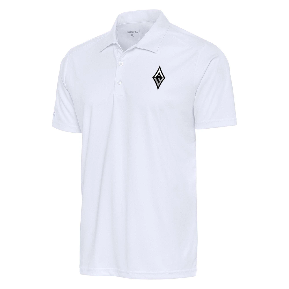 Men's Antigua White Las Vegas Aces Big & Tall Tribute Polo
