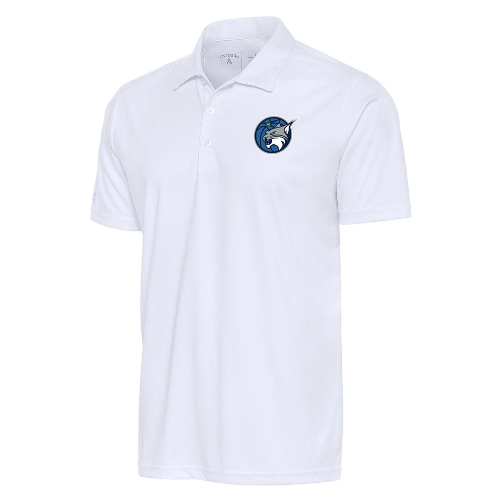 Men's Antigua White Minnesota Lynx Big & Tall Tribute Polo
