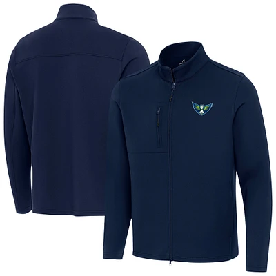 Men's Antigua Navy Dallas Wings Objection Full-Zip Jacket
