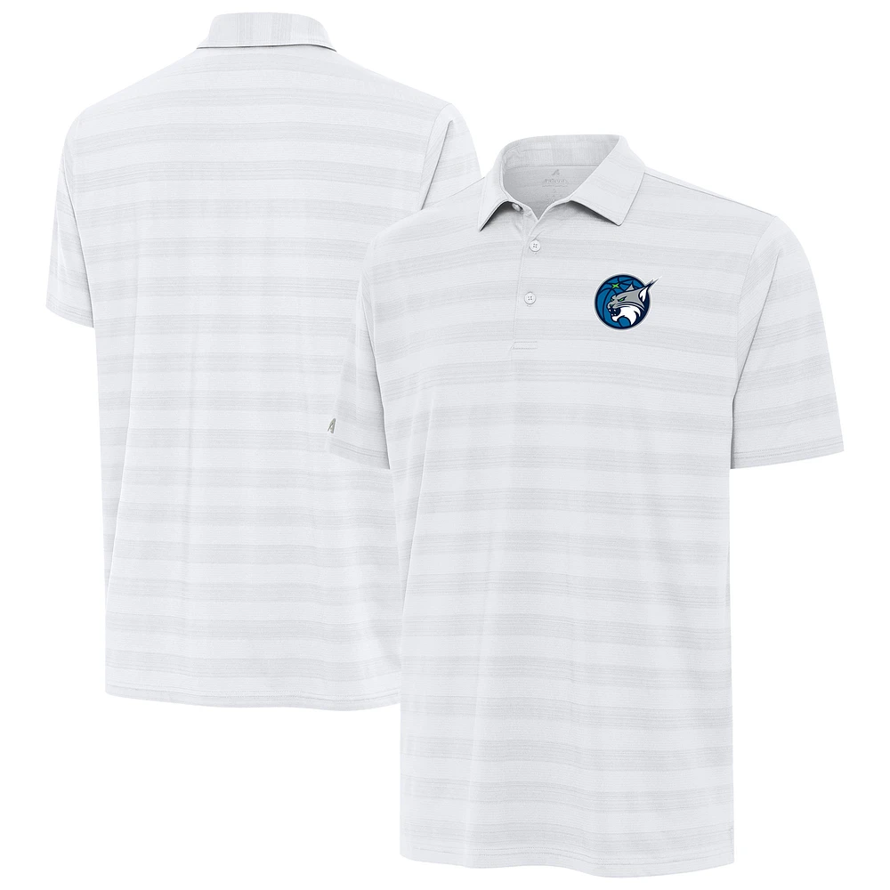 Men's Antigua White Minnesota Lynx Tunnel Polo