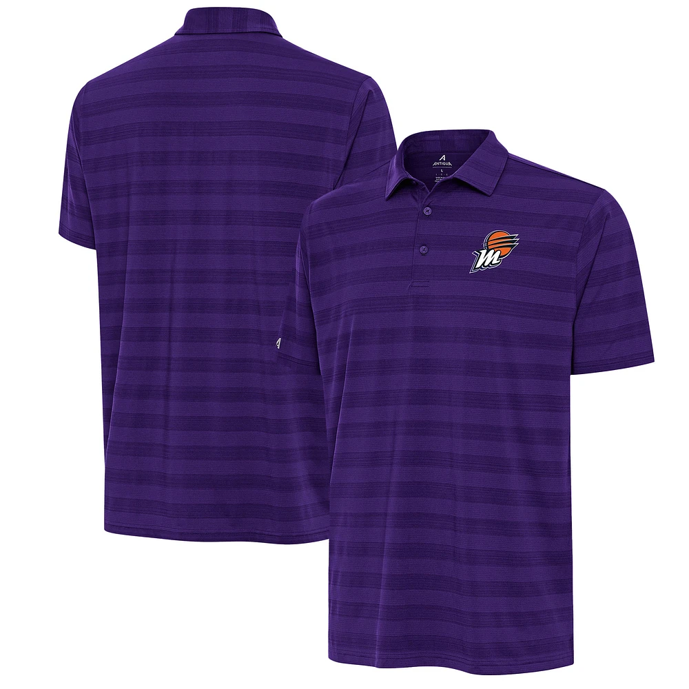 Men's Antigua Purple Phoenix Mercury Tunnel Polo