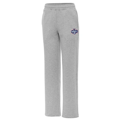 Women's Antigua Heather Gray Washington Mystics Victory Sweatpants