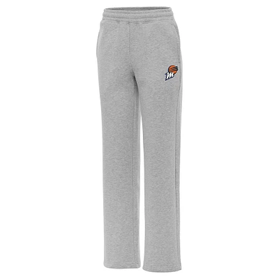 Women's Antigua Heather Gray Phoenix Mercury Victory Sweatpants