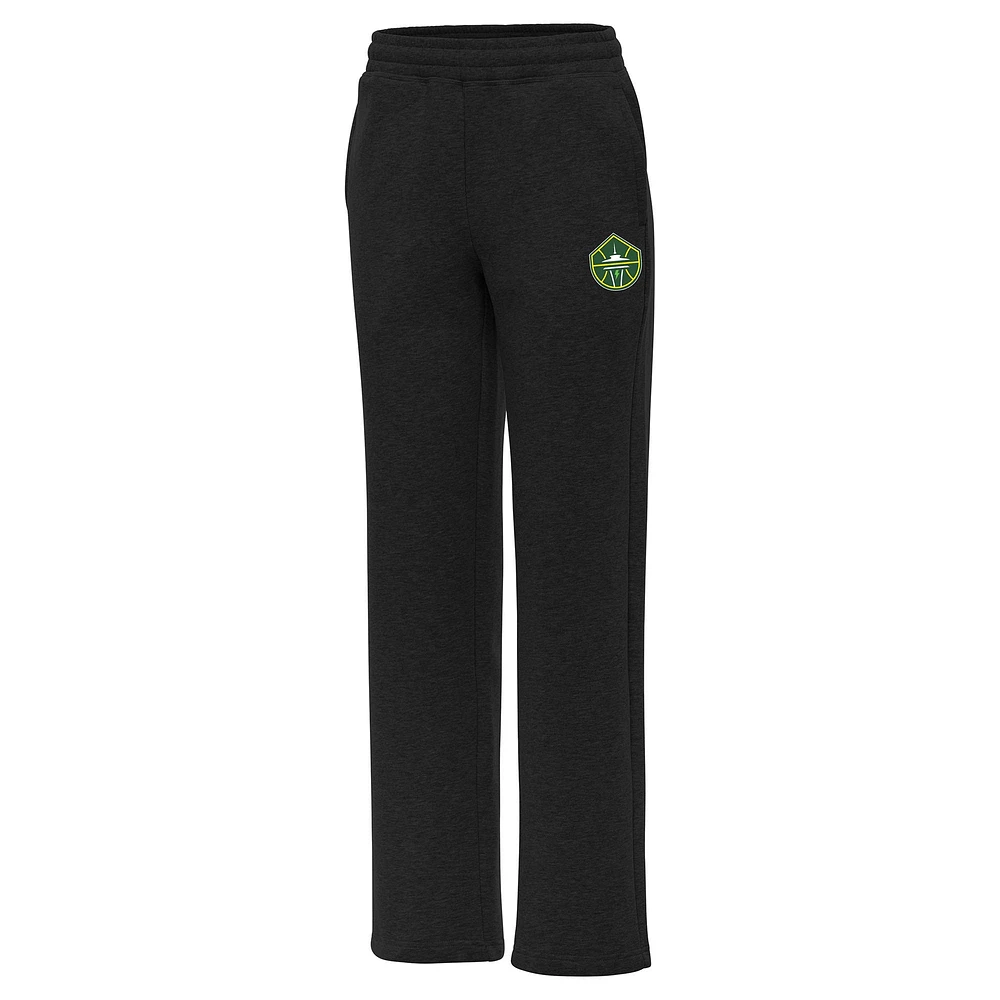 Women's Antigua Black Seattle Storm Victory Sweatpants