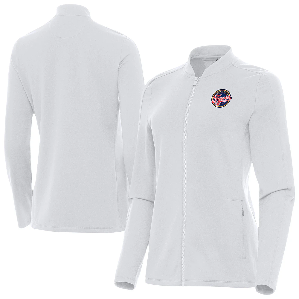 Women's Antigua Indiana Fever Continual Full-Zip Jacket