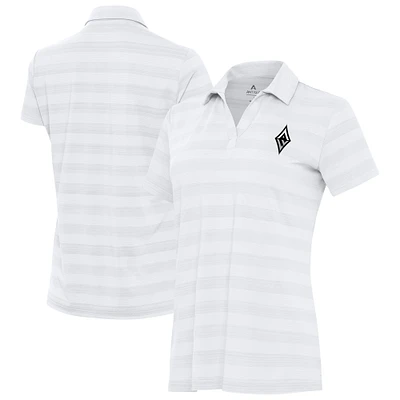 Women's Antigua White Las Vegas Aces Tunnel Polo