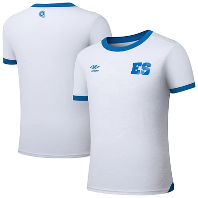 Men's Umbro White El Salvador National Team 2025 Away Replica Jersey