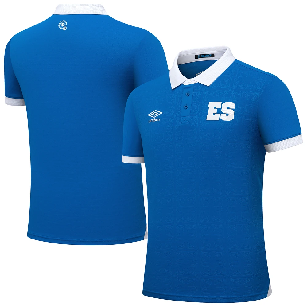 Men's Umbro Blue El Salvador National Team 2025 Home Replica Jersey