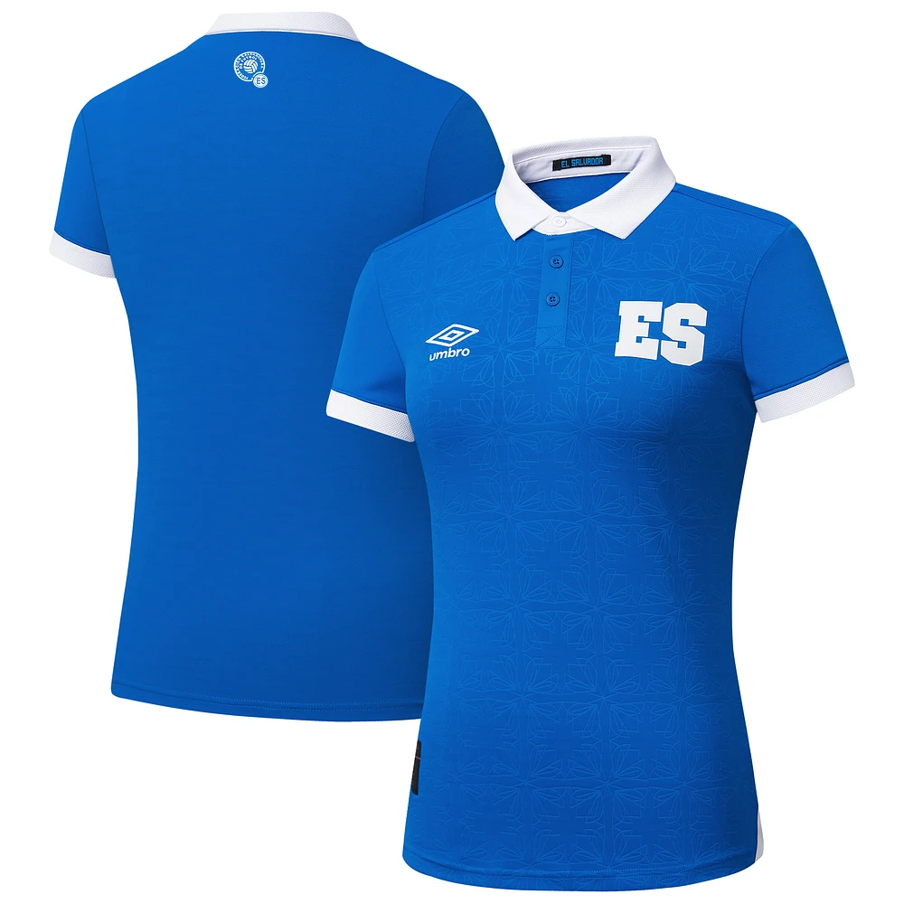 Women's Umbro Blue El Salvador National Team 2025 Home Replica Jersey