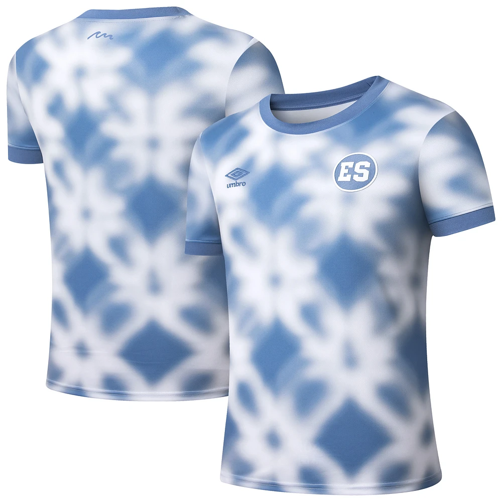 Men's Umbro Blue El Salvador National Team 2025 Pre-Match Jersey