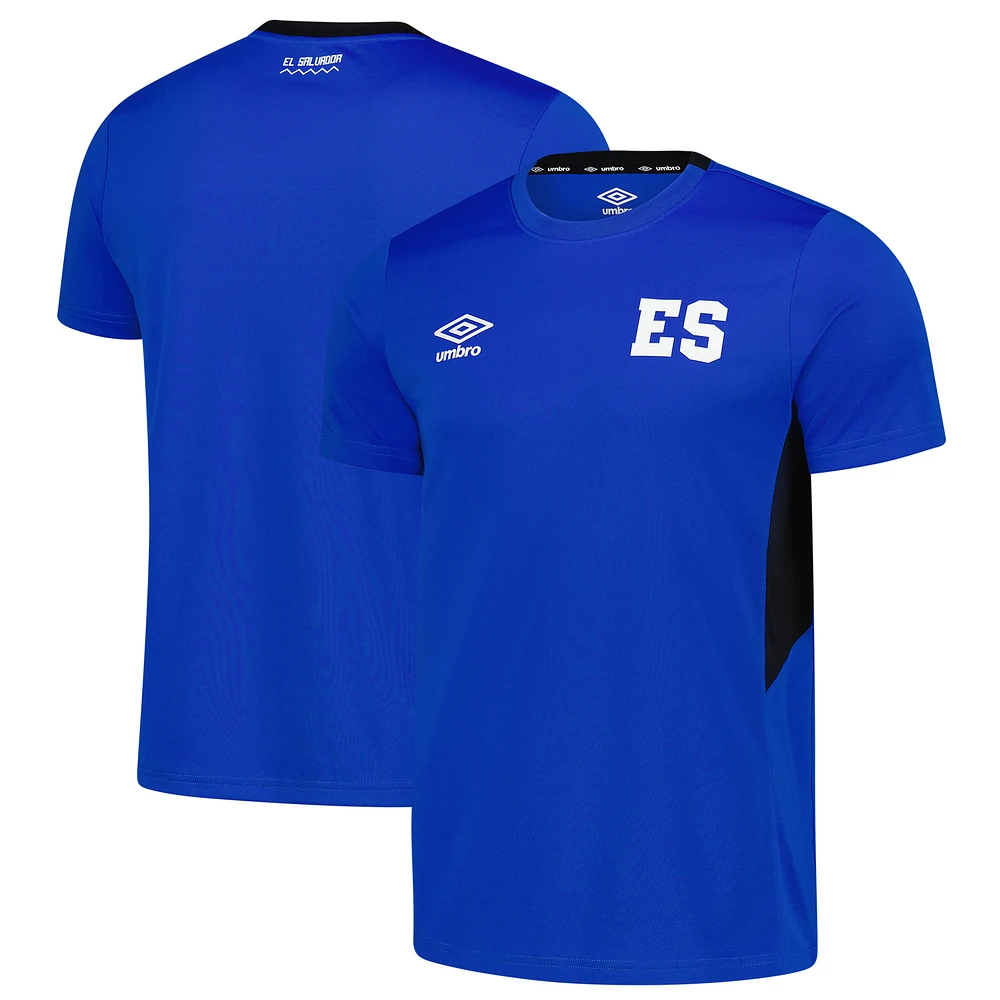 Men's Umbro Blue El Salvador National Team 2025 Training Jersey