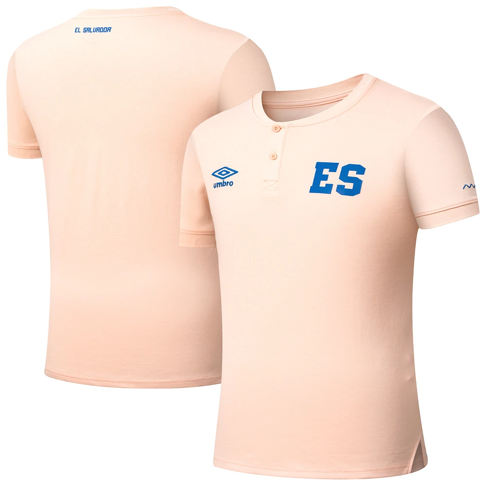 Men's Umbro El Salvador National Team Crew Neck Polo
