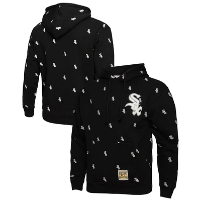Men's Mitchell & Ness Black Chicago White Sox Repeat Pullover Hoodie