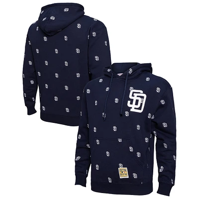 Men's Mitchell & Ness Blue San Diego Padres Repeat Pullover Hoodie