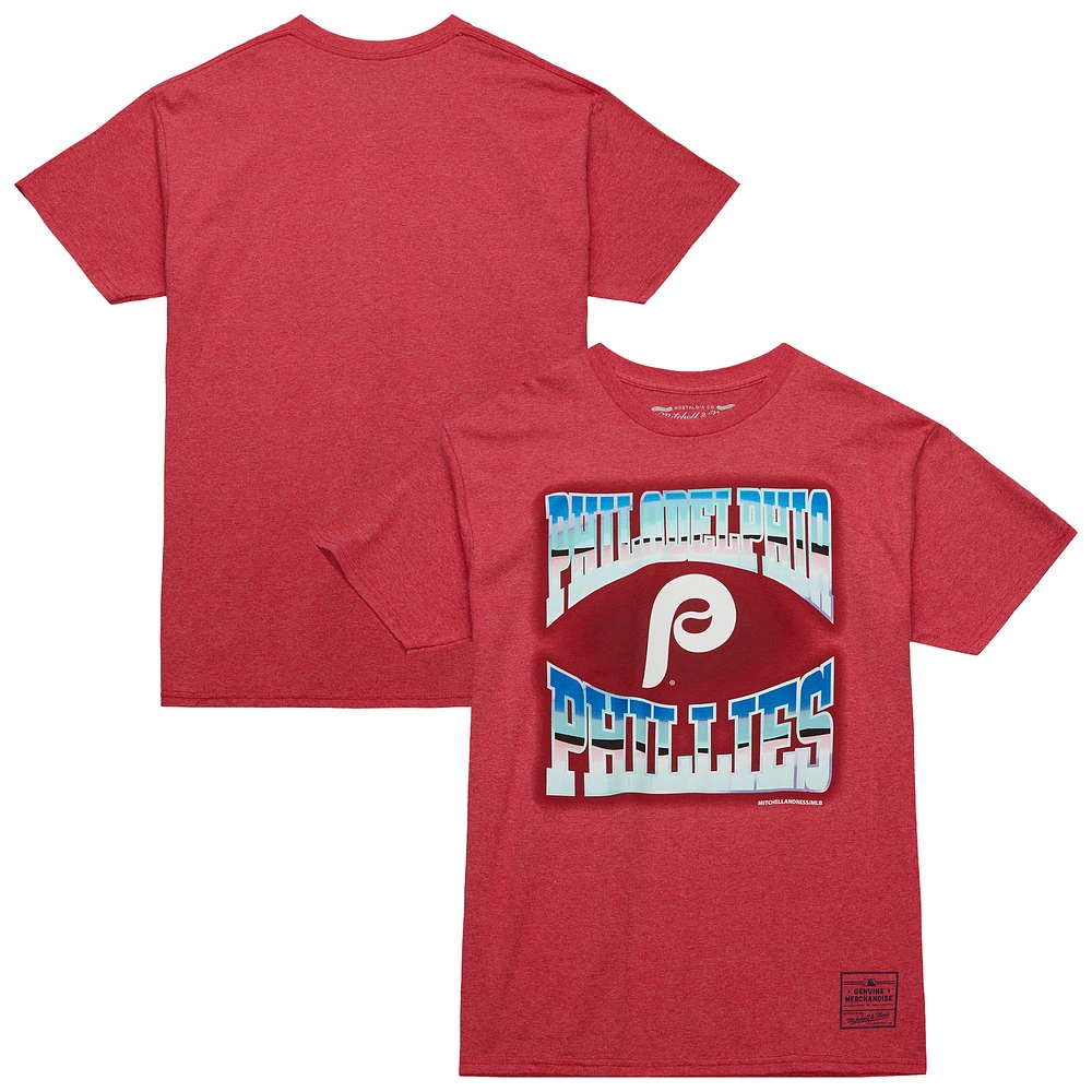 Men's Mitchell & Ness Philadelphia Phillies Stateside Pastel T-Shirt