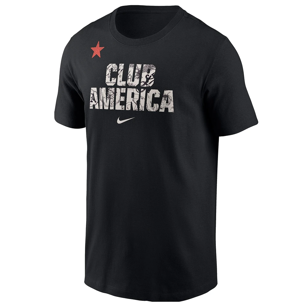 Men's Nike Black Club America CA x T-Shirt