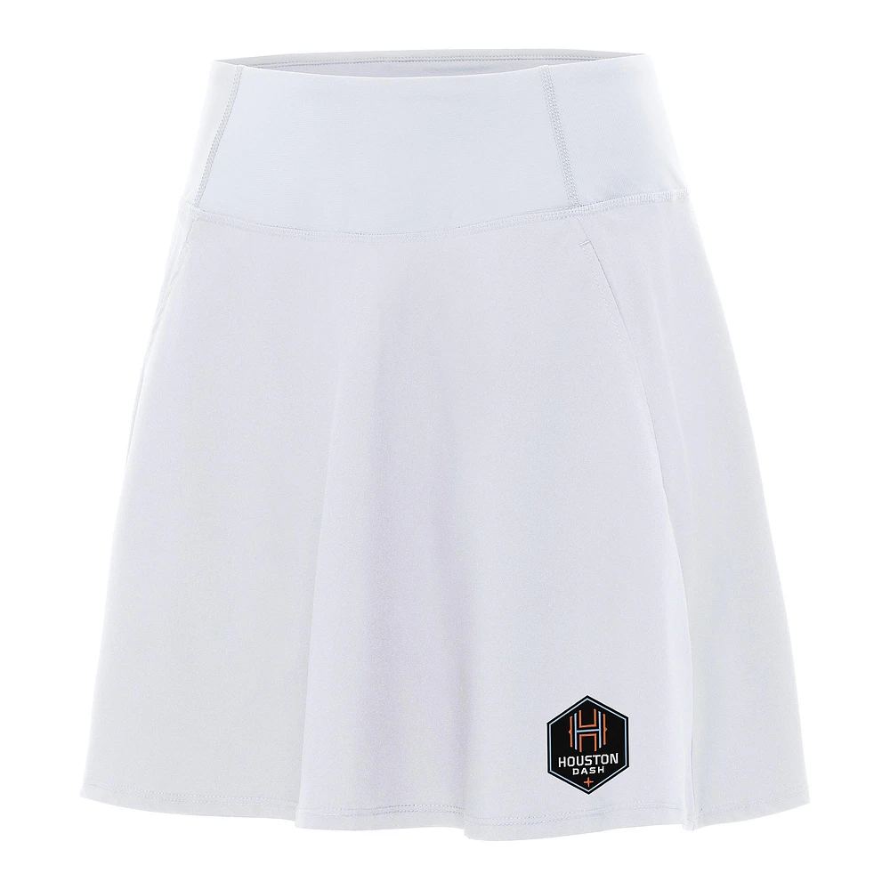 Women's Antigua White Houston Dash Chip Skort