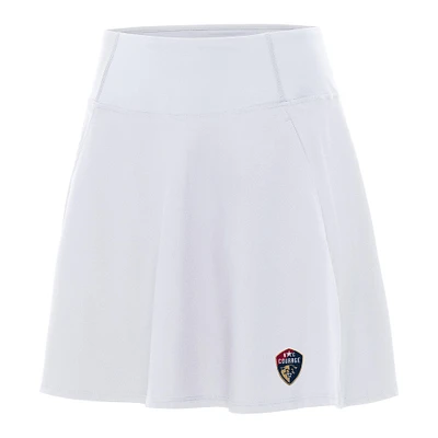 Women's Antigua White North Carolina Courage Chip Skort