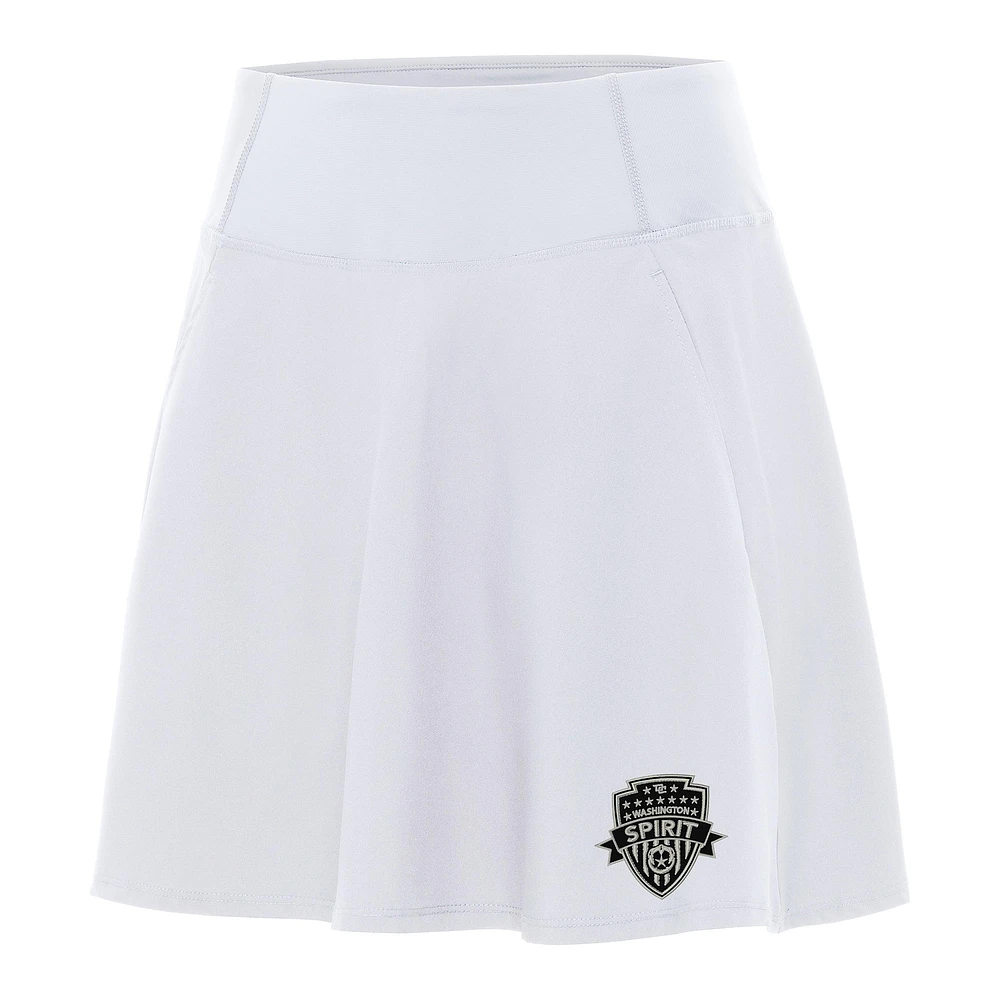 Women's Antigua White Washington Spirit Chip Skort