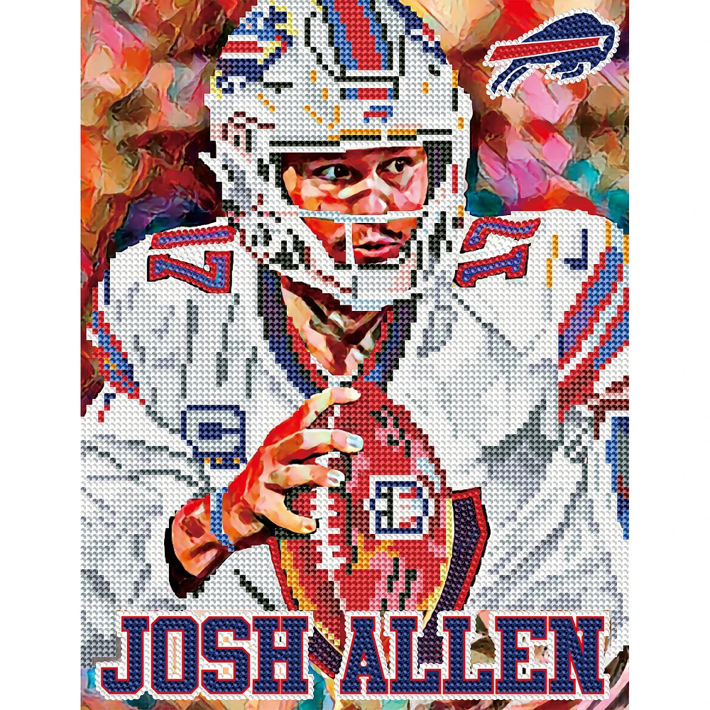 Josh Allen Buffalo Bills Diamond Painting Art Craft Kit