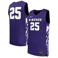 Men's Nike #25 Kansas State Wildcats Replica Basketball Jersey