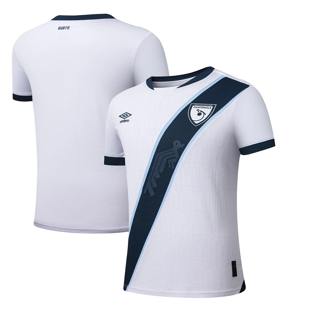 Men's Umbro White Guatemala National Team 2025 Home Replica Jersey