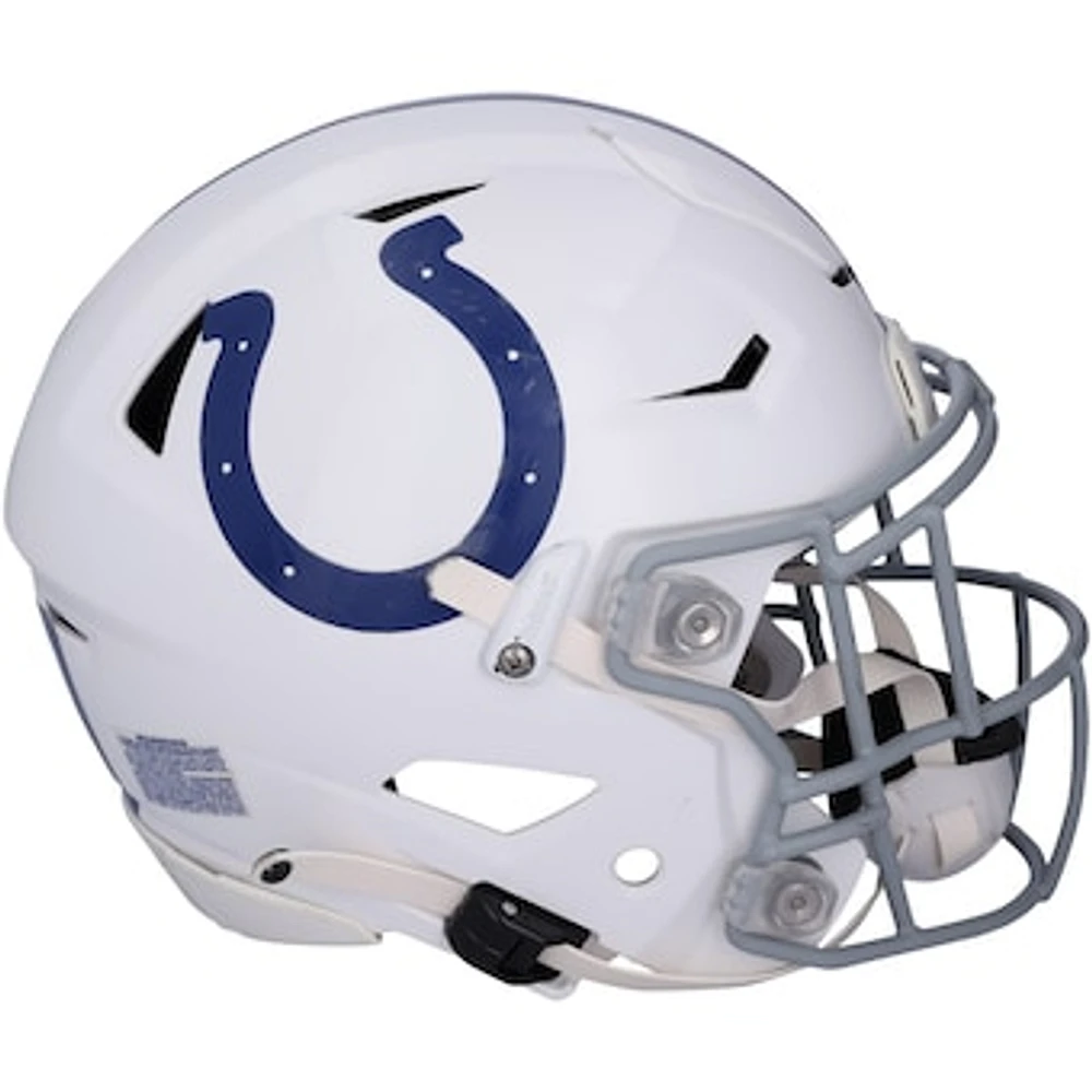 Indianapolis Colts Team-Issued White Helmet from the 2023-24 NFL Season
