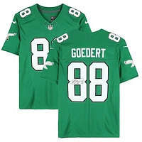 Dallas Goedert Philadelphia Eagles Autographed Nike Kelly Green Limited Jersey