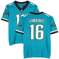 Trevor Lawrence Jacksonville Jaguars Autographed Teal Throwback Limited Jersey
