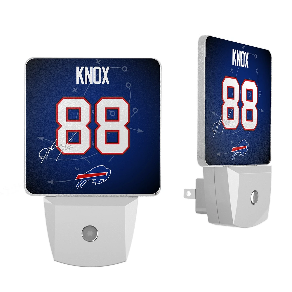 Keyscaper Dawson Knox Buffalo Bills Nightlight 2-Pack