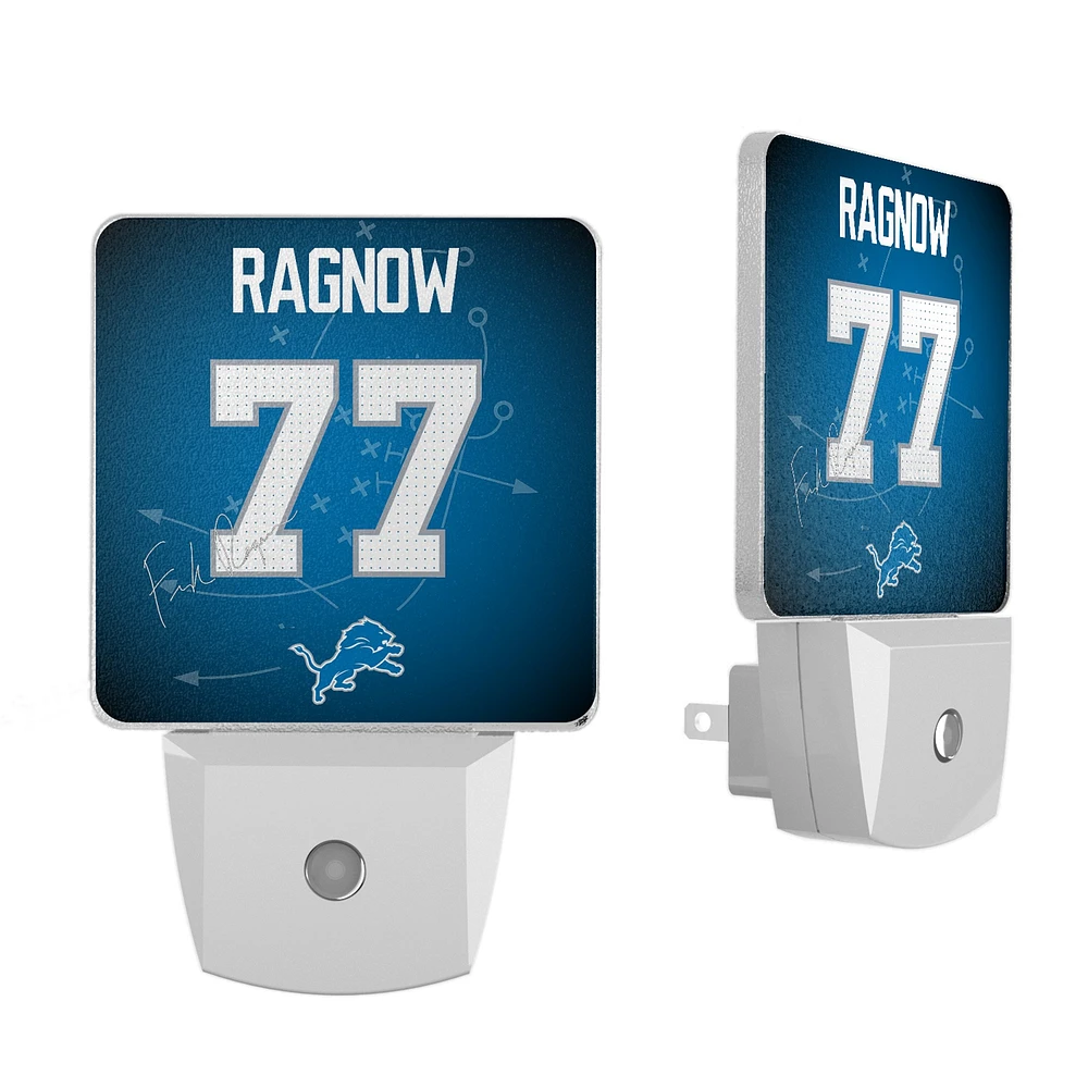 Keyscaper Frank Ragnow Detroit Lions Nightlight 2-Pack