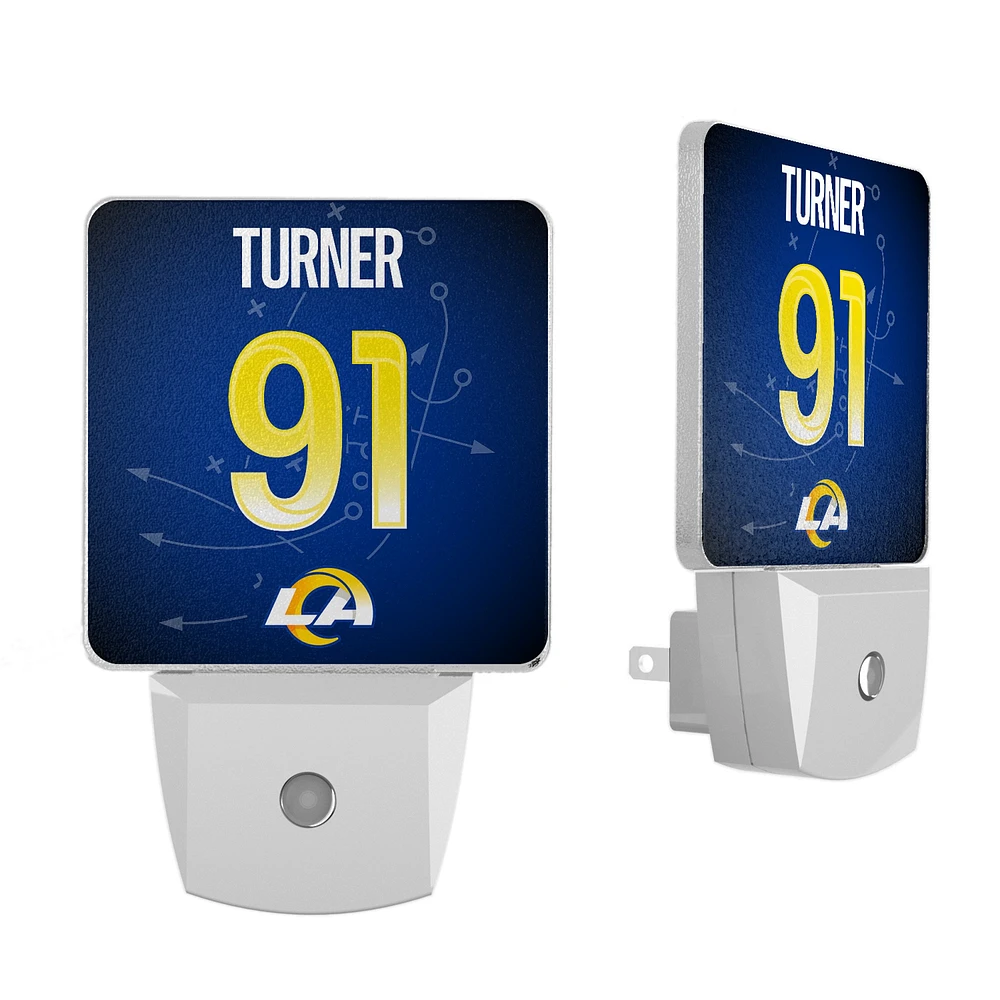 Keyscaper Kobie Turner Los Angeles Rams Nightlight 2-Pack