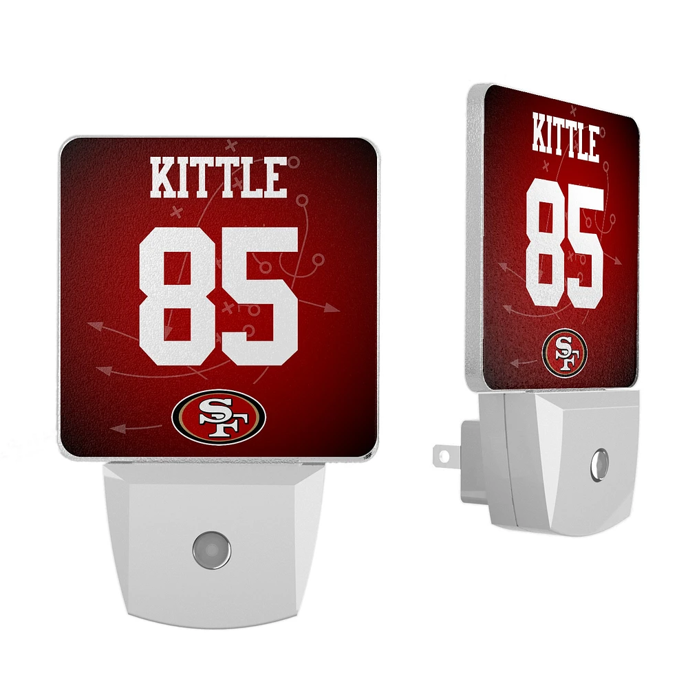 Keyscaper George Kittle San Francisco 49ers Nightlight 2-Pack