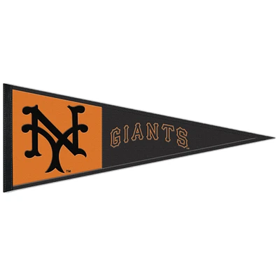 WinCraft NY Giants 13" x 32" Retro Logo Wool Pennant