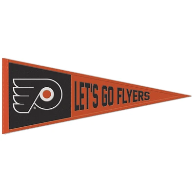 WinCraft Philadelphia Flyers 13" x 32" Retro Logo Wool Pennant