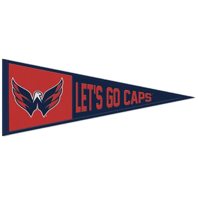 WinCraft Washington Capitals 13" x 32" Retro Logo Wool Pennant