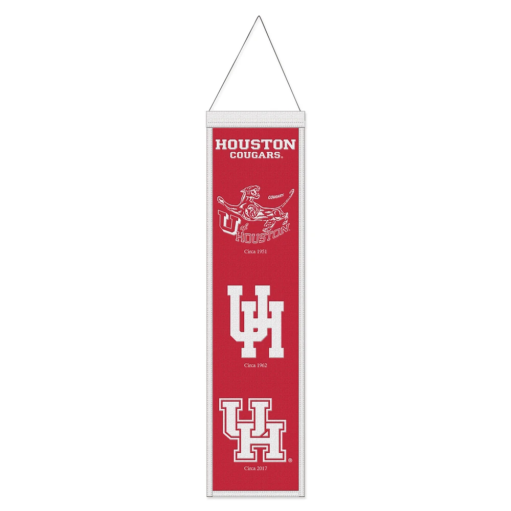 WinCraft Houston Cougars 8" x 32" Wool Evolution Banner