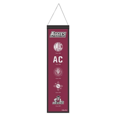 WinCraft New Mexico State Aggies 8" x 32" Wool Evolution Banner