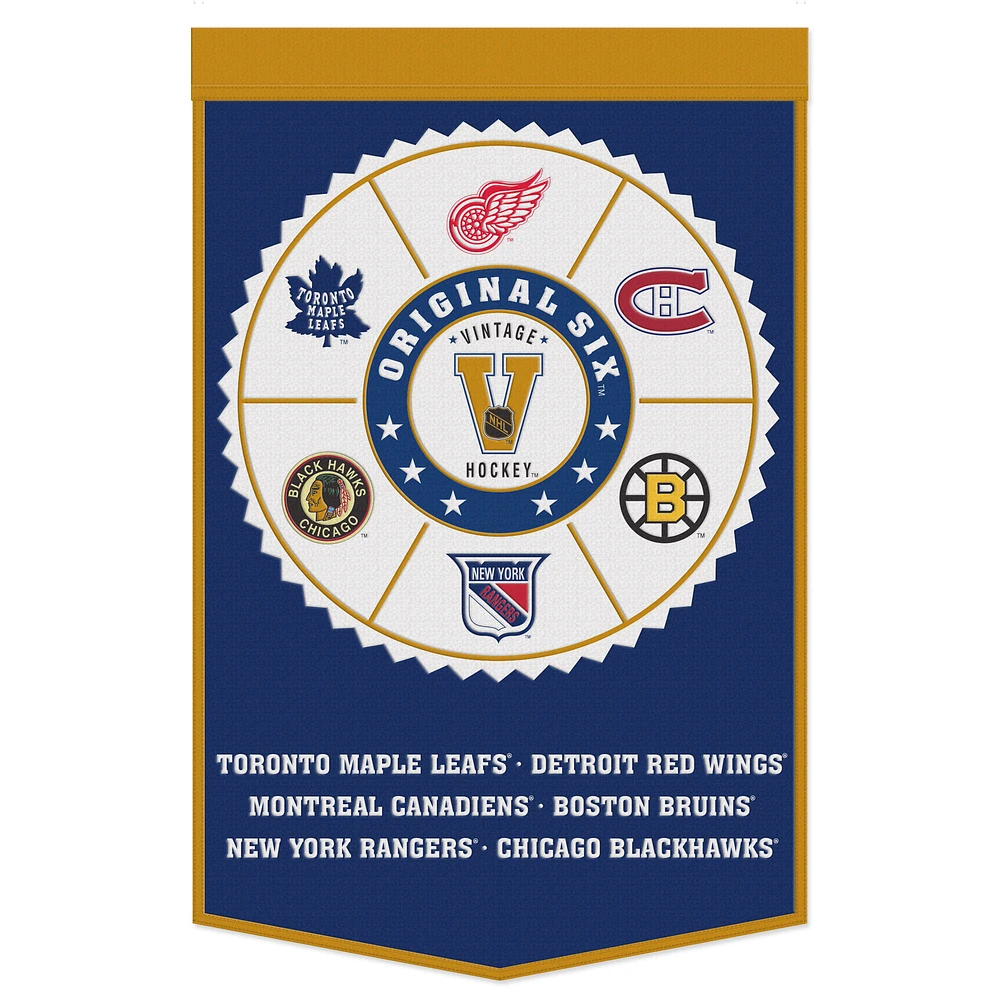 WinCraft Original 6 24" x 38" Wool Banner
