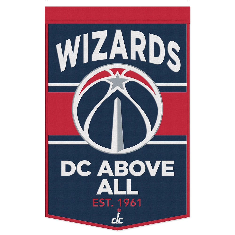 WinCraft Washington Wizards 24" x 38" Wool Slogan Banner