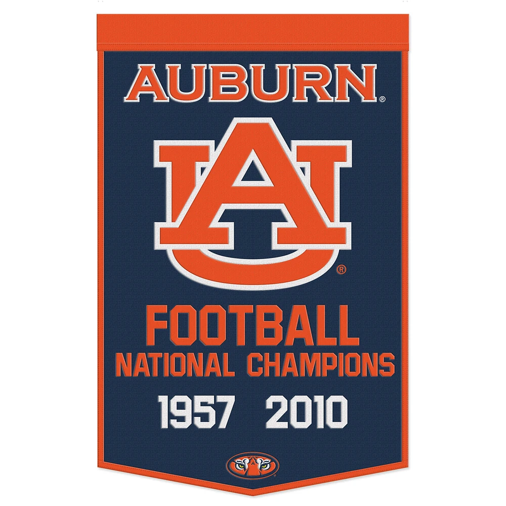 WinCraft Auburn Tigers 24" x 38" Wool Championship Banner