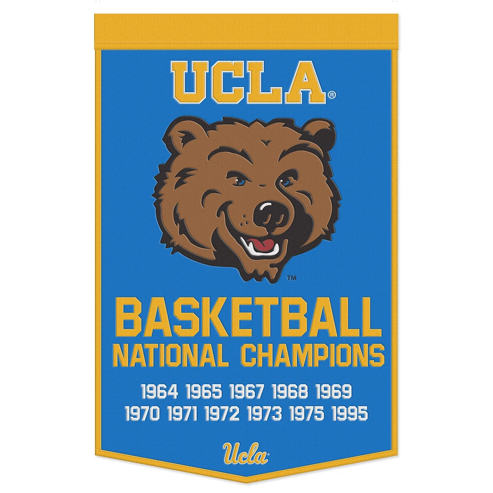 WinCraft UCLA Bruins 24" x 38" Wool Championship Banner